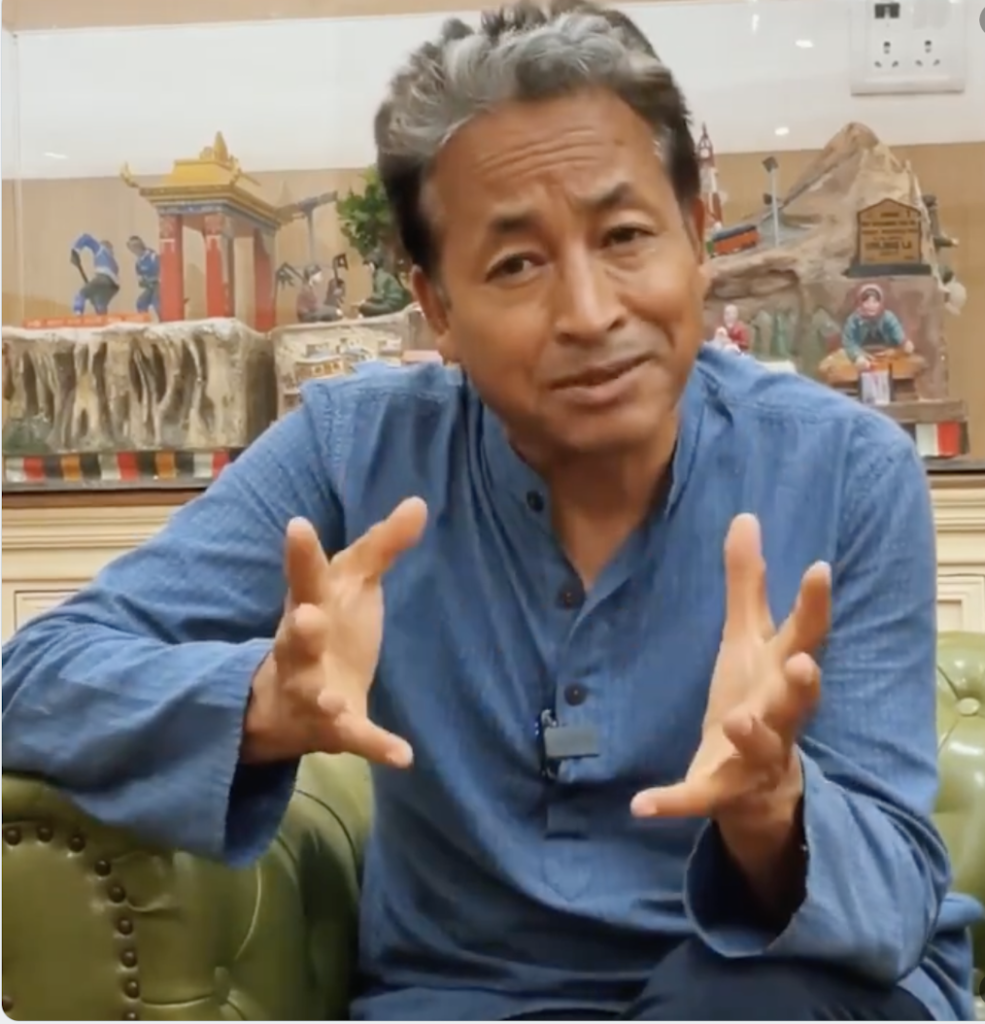Environmental Activist Sonam Wangchuk Continues Protest in Delhi, Urges Government for Designated Protest Site
